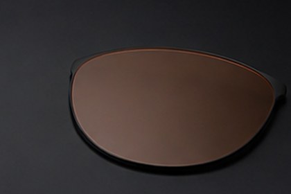 Brown lens colour