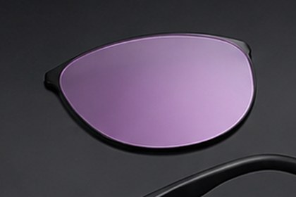 Purple lens colour