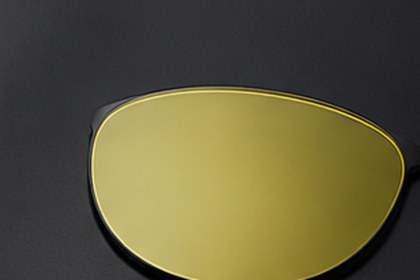 Yellow lens colour