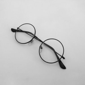 Slim Metal Round Optical Frame