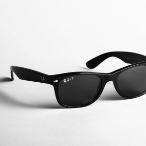 Classic Black Wayfarer Sunglasses