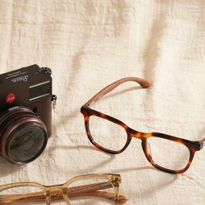 Champagne Blue-Cut Optical Frame